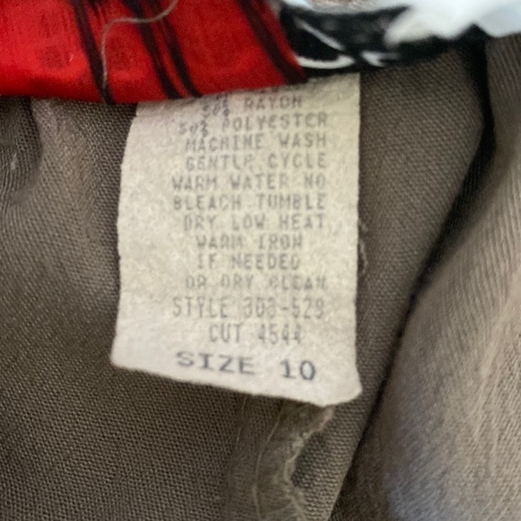 Briggs New York High Rise Wide Leg Capri Pants - Picture 8 of 8